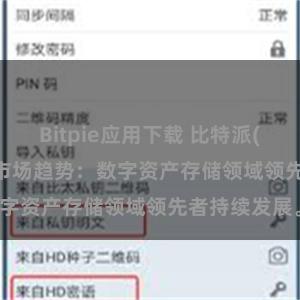 Bitpie应用下载 比特派(Bitpie)钱包市场趋势：数字资产存储领域领先者持续发展。