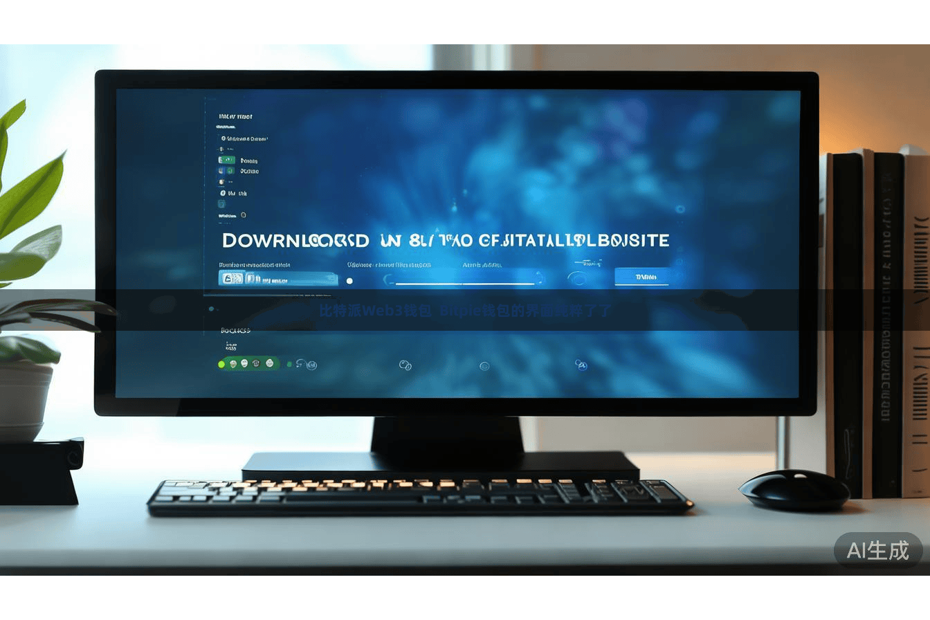 比特派Web3钱包  Bitpie钱包的界面纯粹了了